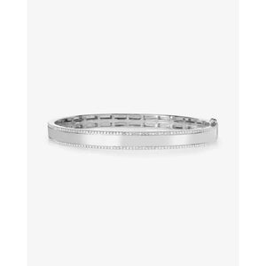 Elegant Diamond Border Bangle - Timeless Beauty for Every Occasion.
