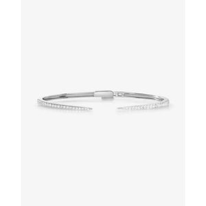 Elegant Diamond Claw Cuff - A Stunning Statement Piece.