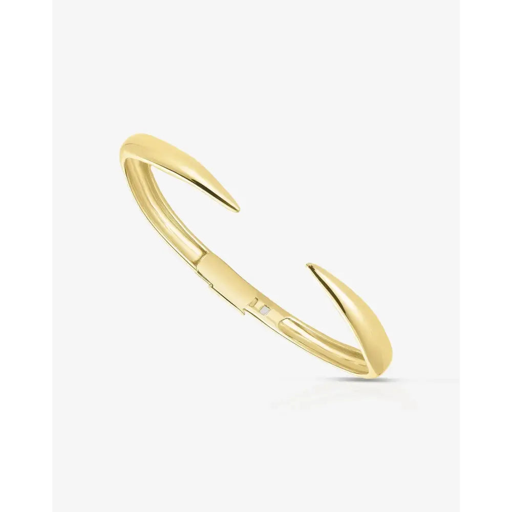 Elegant Gold Claw Cuff Bracelet – A Statement of Luxury.
