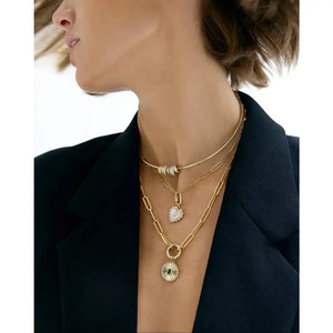 Elegant Gold Collar Necklace for Chic and Timeless Style.