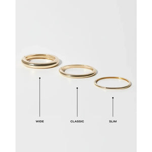 Elegant Stackable Gold Cloud Bangle - Elevate Your Style.