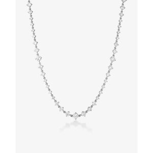 Elegant Starlight Lab Diamond Tennis Necklace.