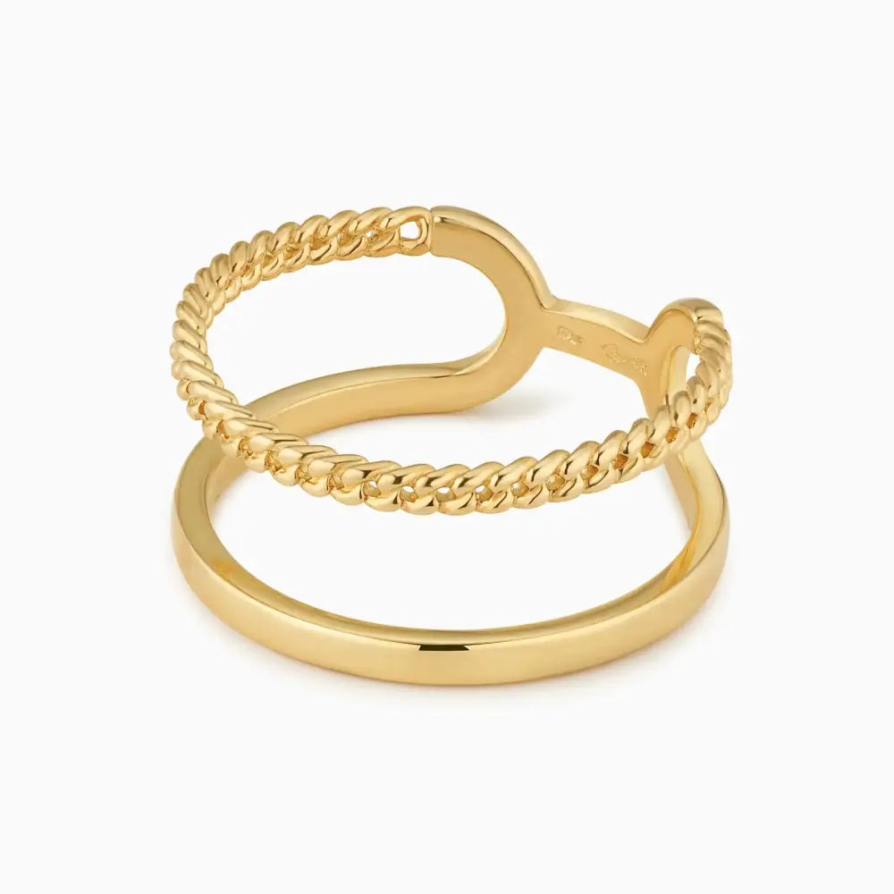 Elegant Twin Set Ring - Timeless Beauty for Every Occasion.