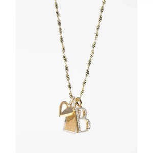 Elegant Twisted Dorica Chain Necklace - A Timeless Statement Piece.