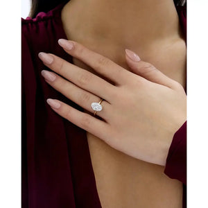 Elegant Whisper Thin® Duet: Oval & Pear - Size 4.70.