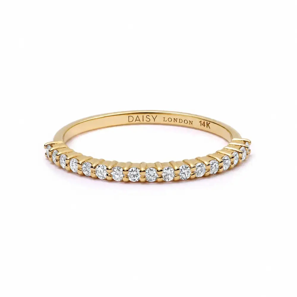 Estée Lalonde Fine Pavé Ring 14Ct Solid Gold