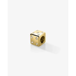 Eternity Bead with Dazzling Diamond Dice Design.