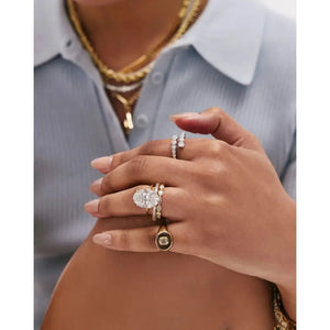 Exquisite 6.07 Carat Oval Lab Diamond in Whisper Thin® Setting.