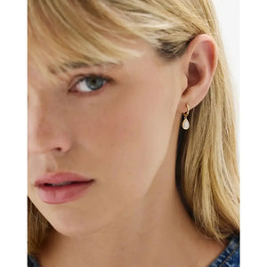 Exquisite Framed Lab Diamond Drop Earrings for Elegant Glamour.