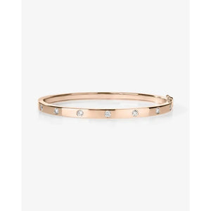 Exquisite Inlay Diamond Bangle – Dazzle with Elegance!.