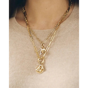 Exquisite Large Diamond Initial Pendant - Personalize Your Elegance.