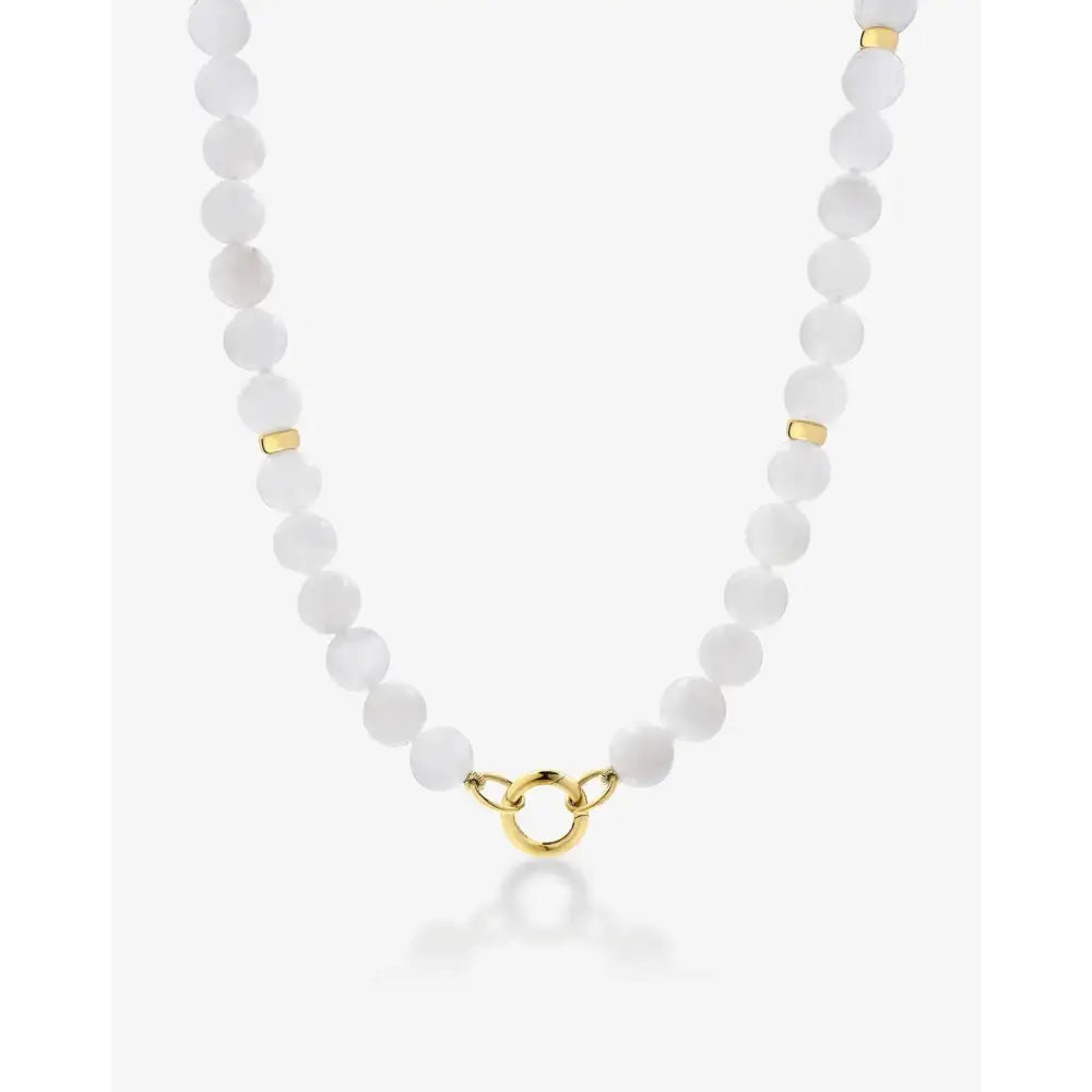 Exquisite Salted Coconut Necklace - A Tropical Statement Piece.
