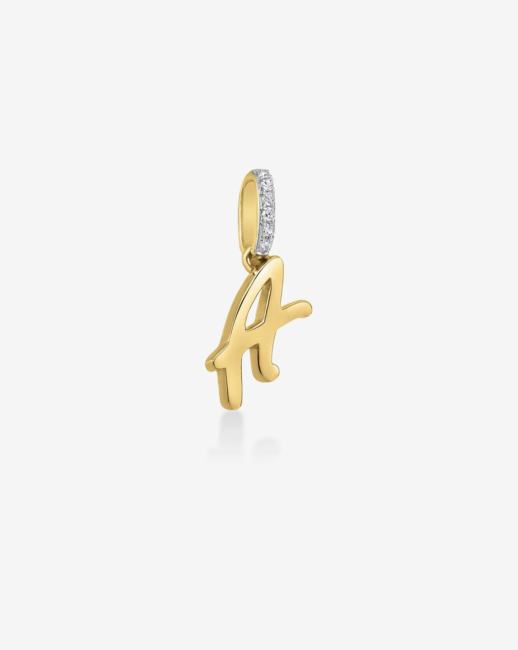 Elegant Script Initial Pendant - Personalize Your Style!.