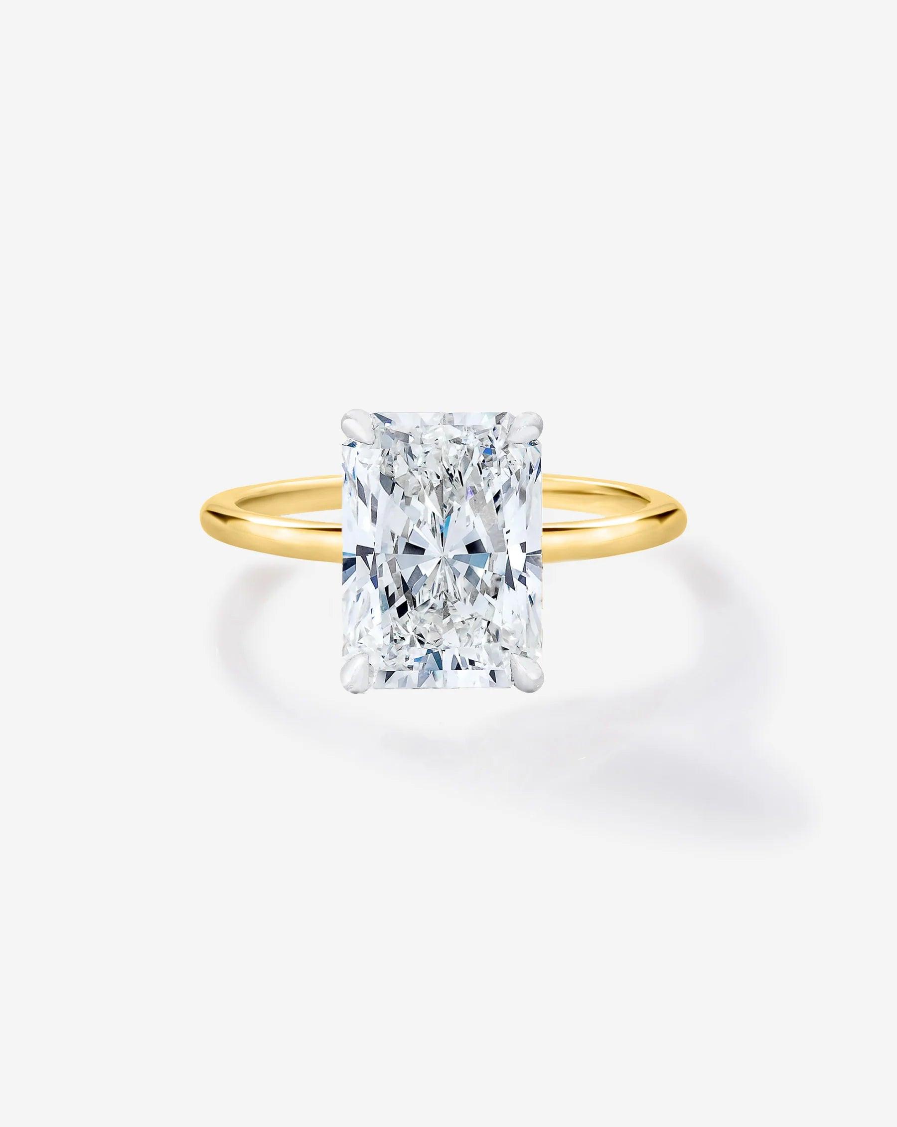 2.85 Carat Exquisite Natural Diamond in Whisper Thin® Setting.