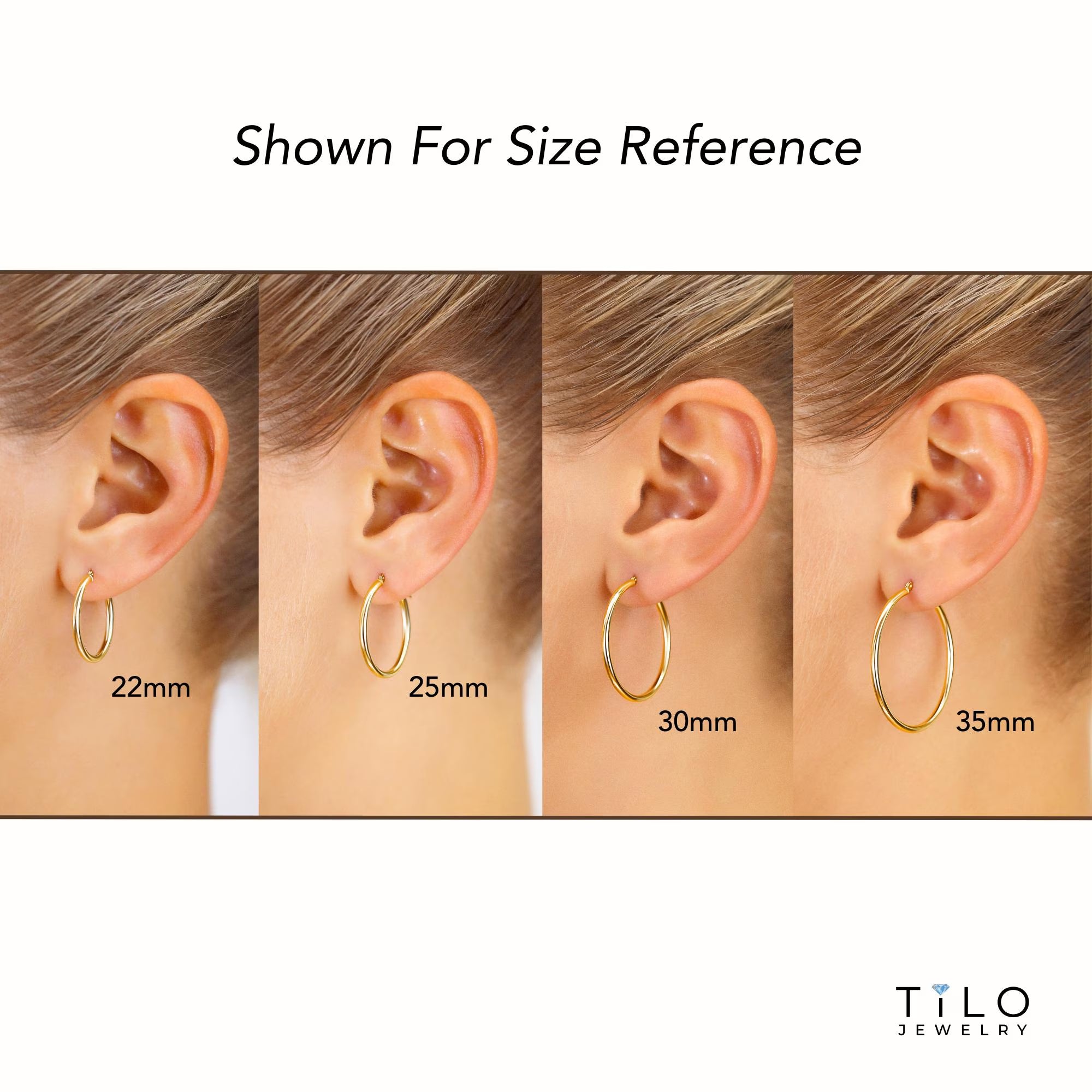 14K Gold Hoop Earrings, Diamond-Cut Fancy Hoop Earrings, Handmade & Designed by TILO Jewelry, Made in New York City
