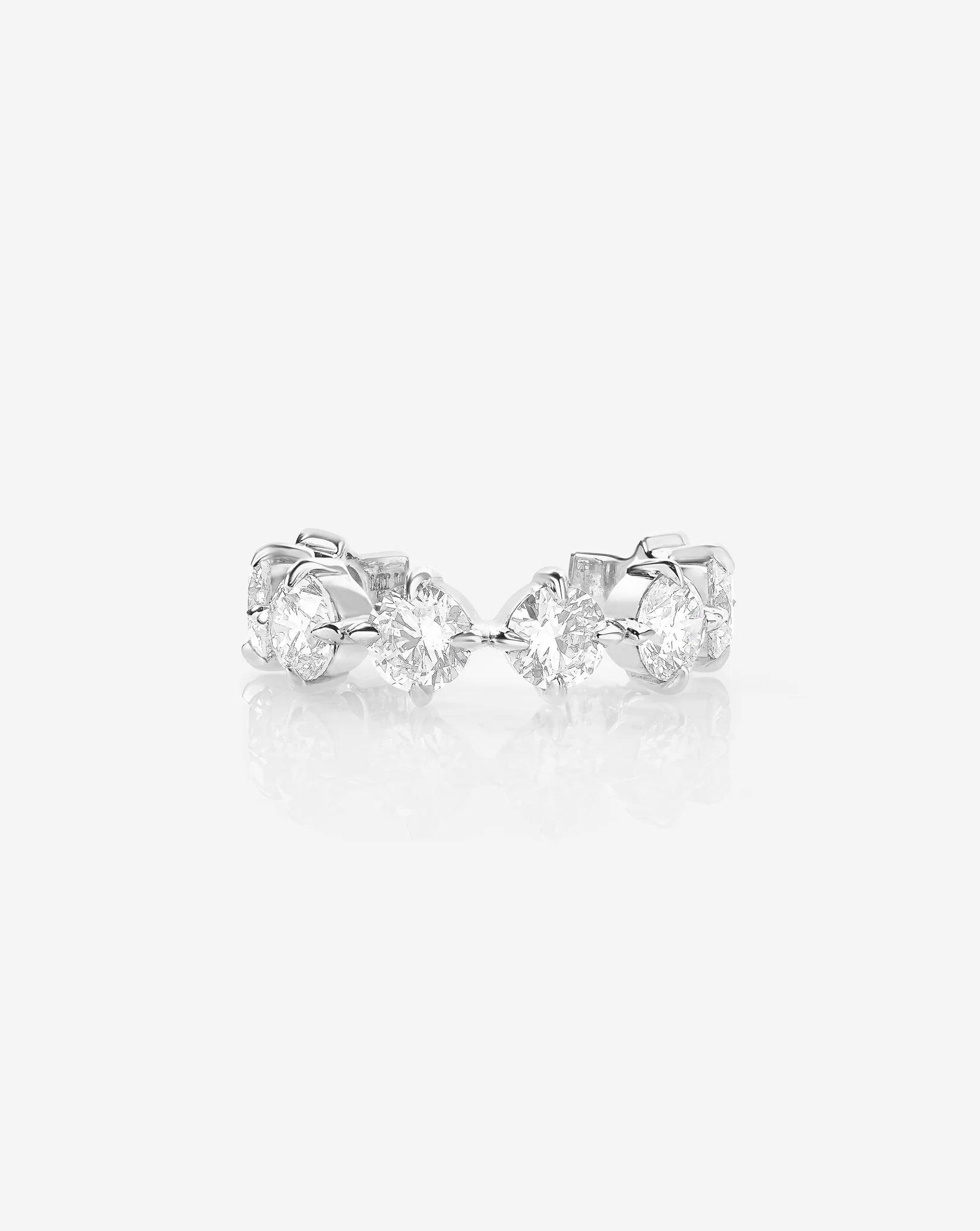 Radiant Starlight Lab Diamond Ear Cuff.