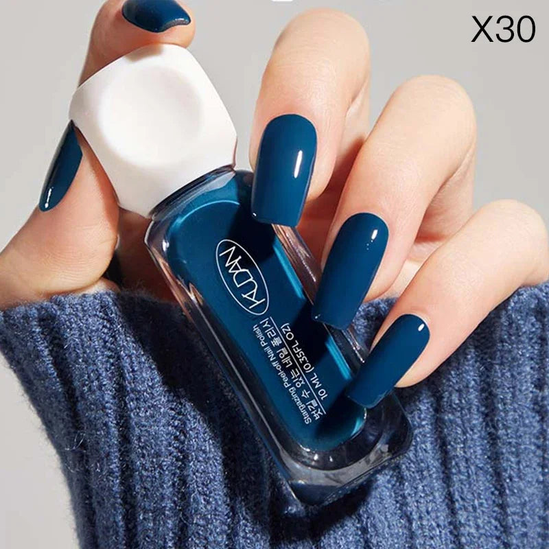 10Ml Peel off Water-Based Starry Nail Polish Fast Drying Long-Lasting Healthy and Brightening Effect No Need Lamp Cure