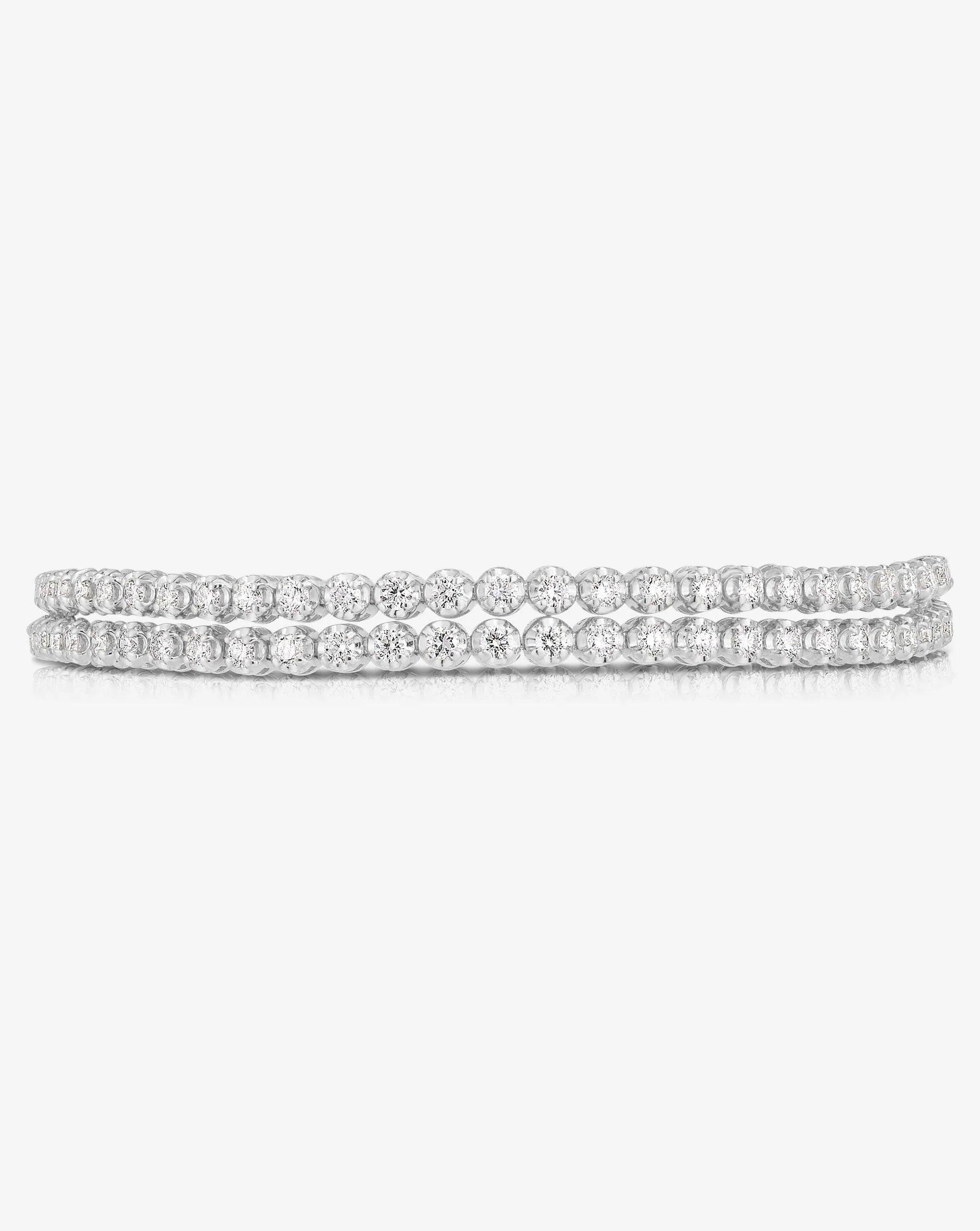 Versatile Multiway Tennis Choker & Double Wrap Bracelet Set.