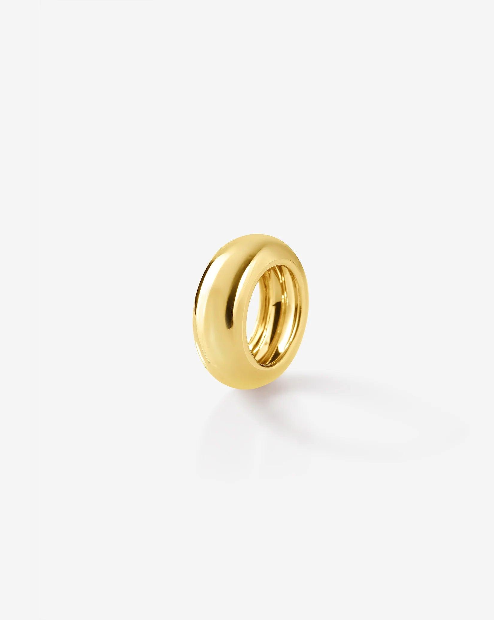 Radiant Gold Eternity Bead Necklace.