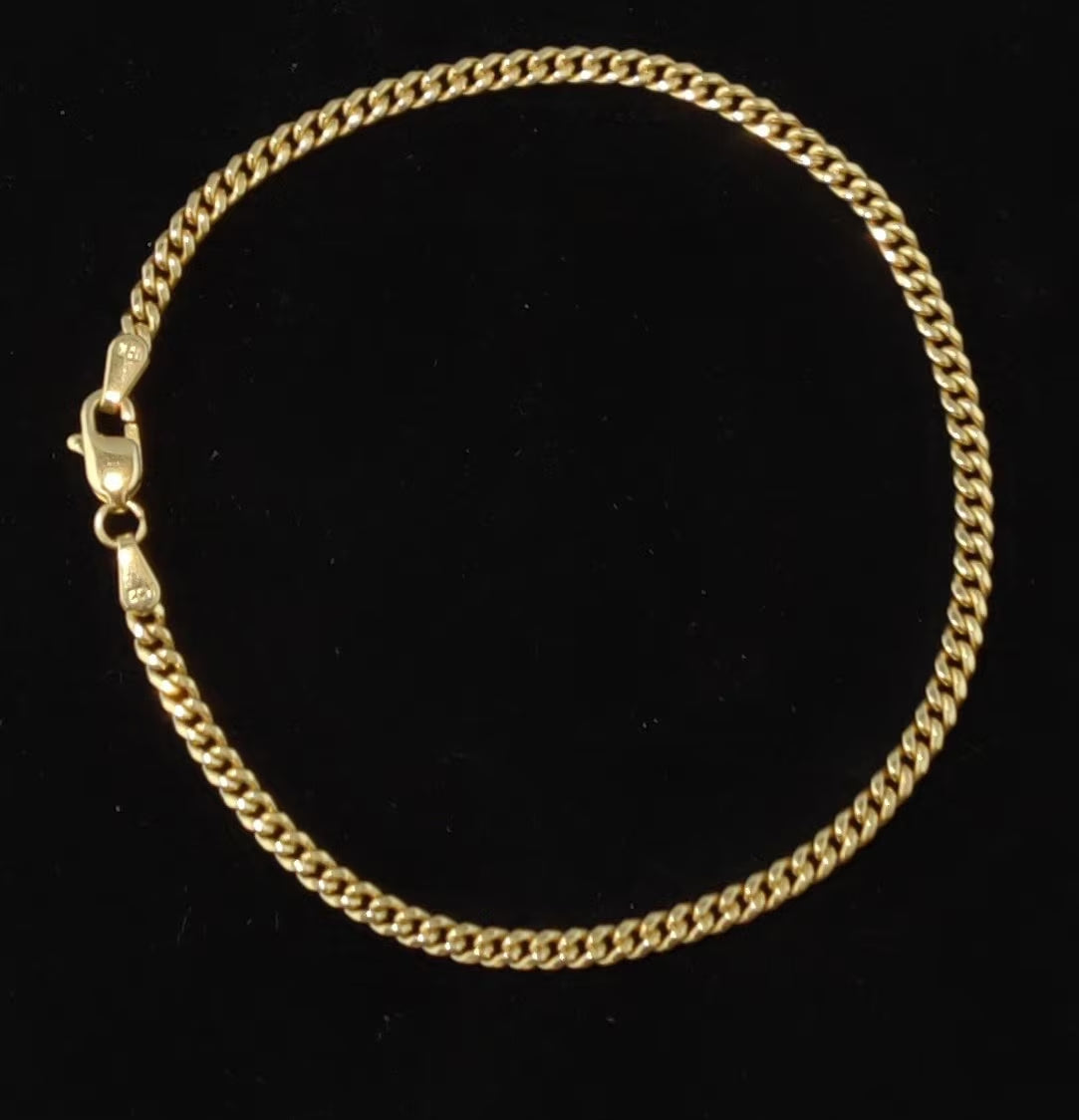 10K Real Gold Miami Cuban Link Chain Necklace and Bracelet,10K Gold Miami Cuban 2Mm - 6.8Mm, 10K Gold Chain, Real Gold Men and Women Chain