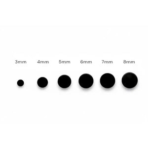 Faux Plug Surgical Steel Stud Earrings Illusion Gauge, 4 Colors