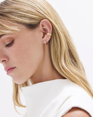 Stunning Graduated Diamond Huggie Earrings for Effortless Elegance.