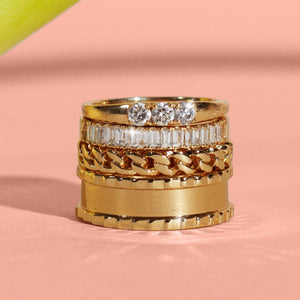 Infinity Cigar Band NikNenz™ Premium Gold & Diamonds