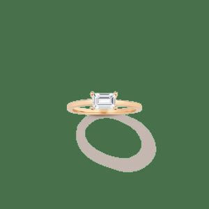 Birthstone Baguette Ring - Garnet NikNenz™ Premium Gold & Diamonds