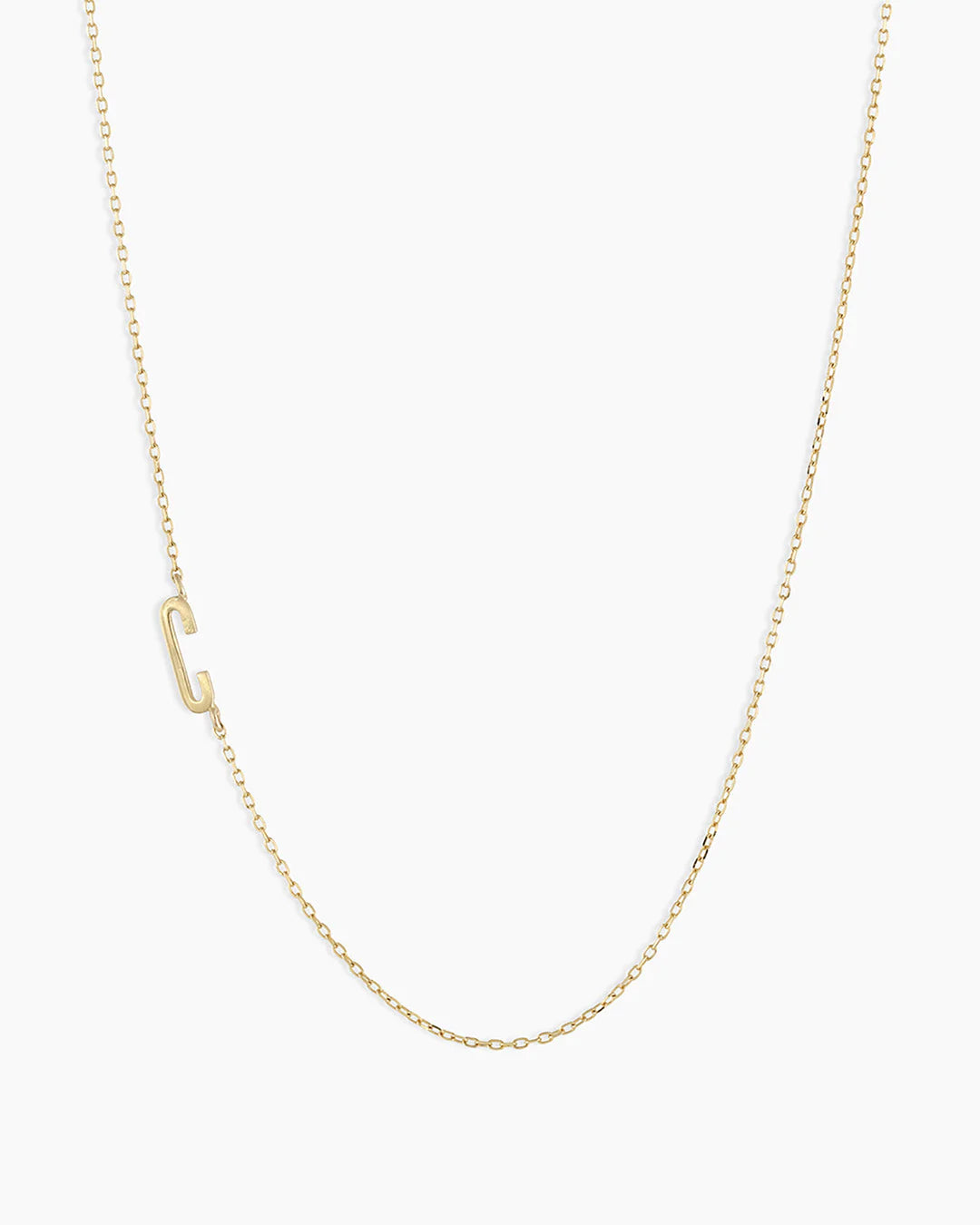 14K Gold Alphabet Necklace NikNenz™ Premium Gold & Diamonds
