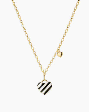 Campbell Heart Necklace NikNenz™ Premium Gold & Diamonds