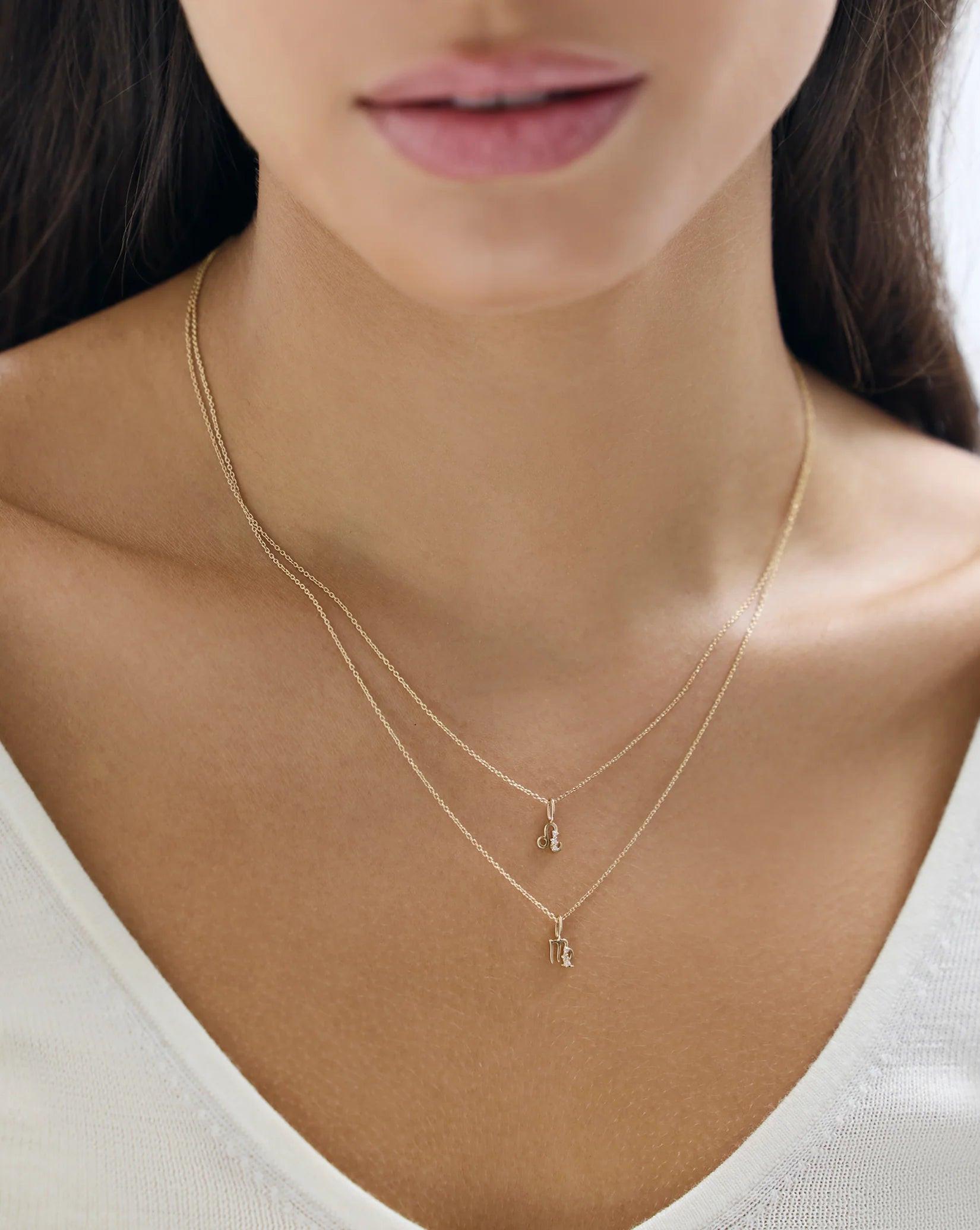 Celestial Zodiac Constellation Necklace.