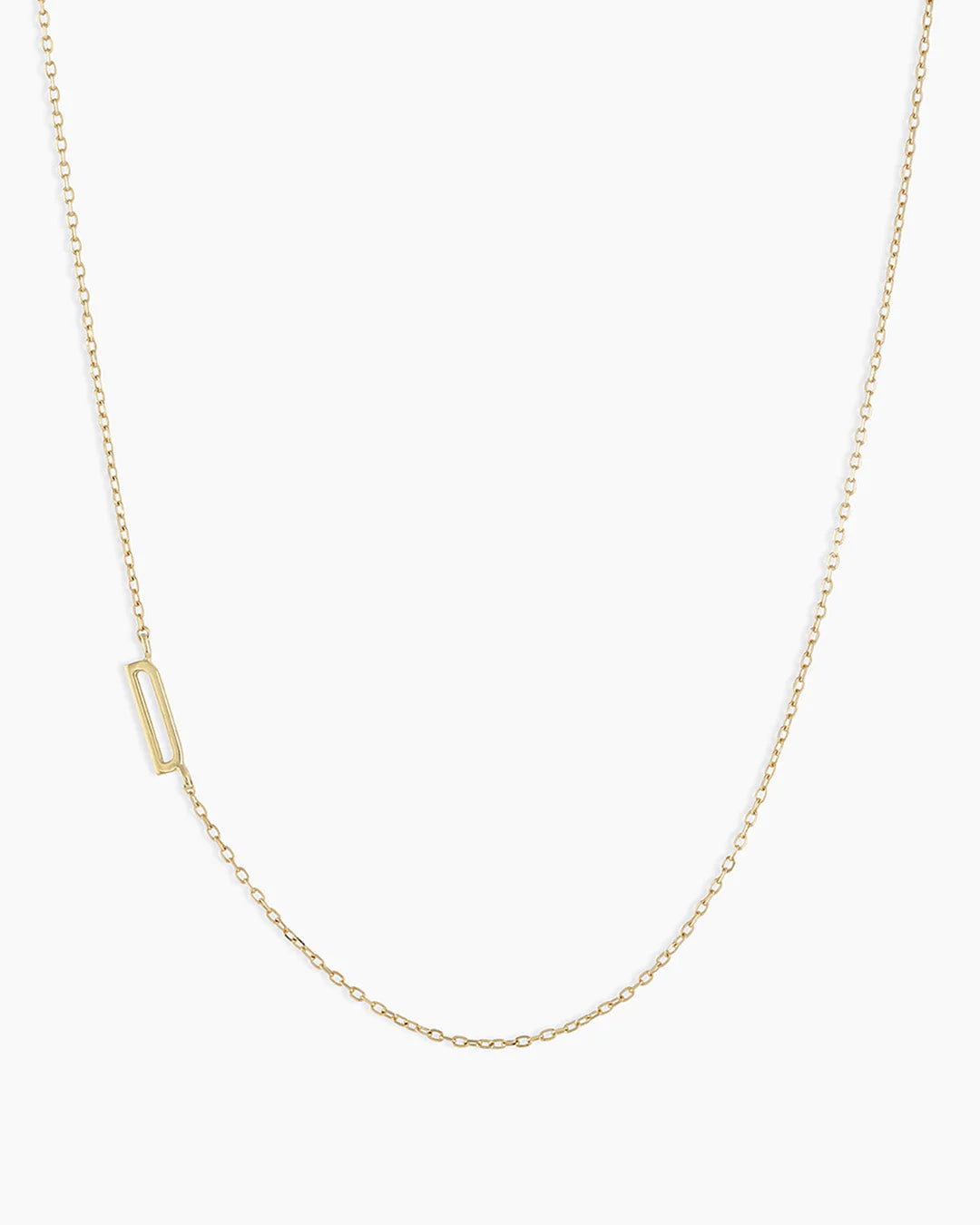 14K Gold Alphabet Necklace NikNenz™ Premium Gold & Diamonds