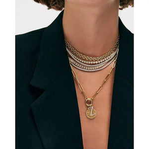 Gilded Glow Chain Necklace.