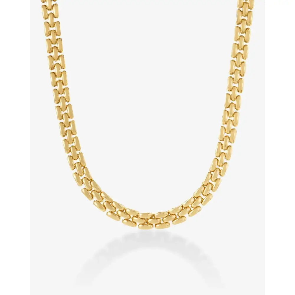Gilded Glow Chain Necklace.