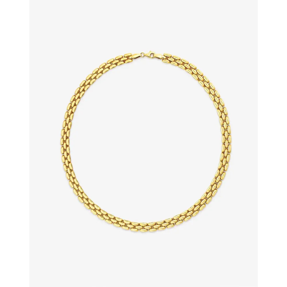 Gilded Glow Chain Necklace.
