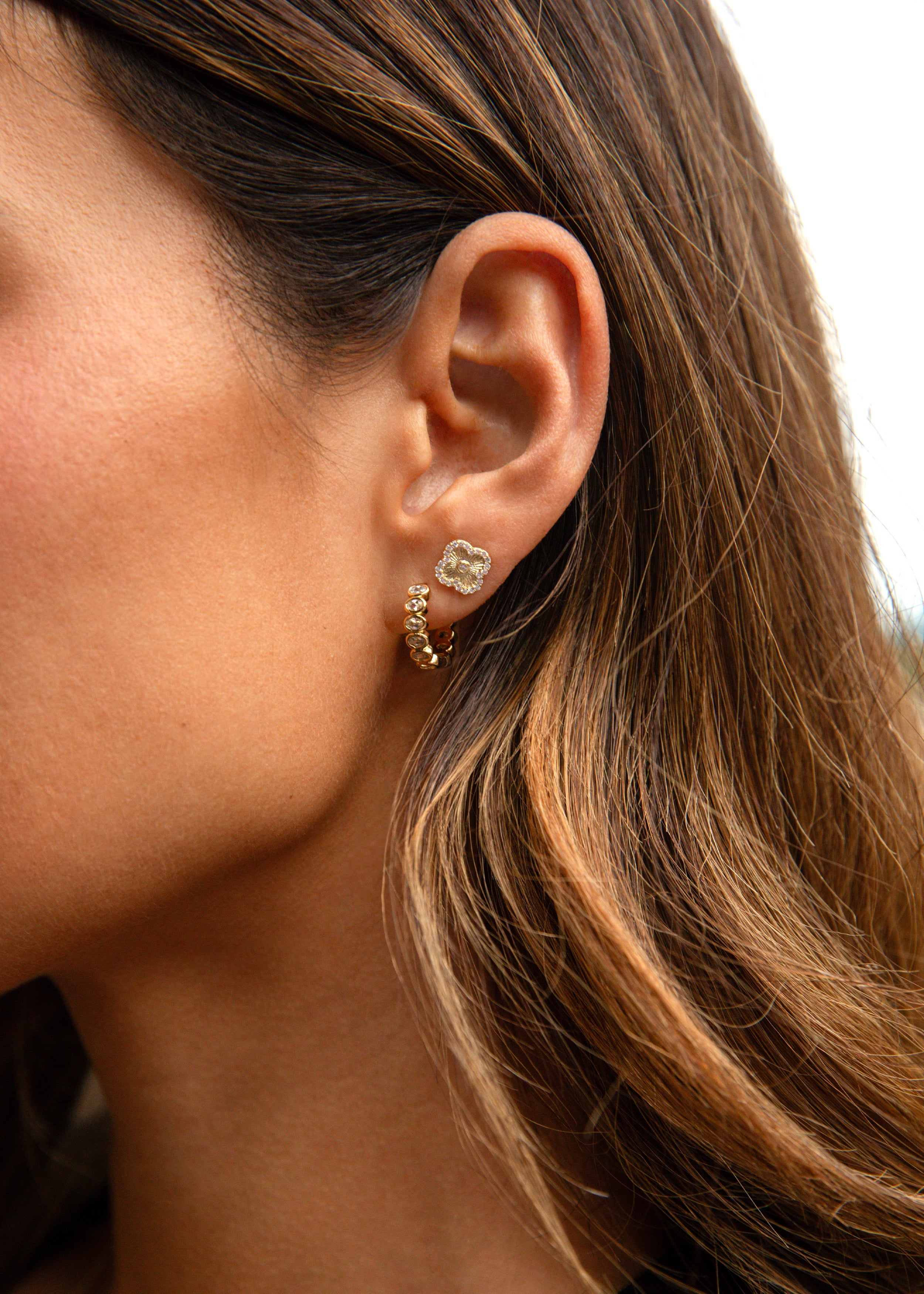 Icon Studs NikNenz™ Premium Gold & Diamonds