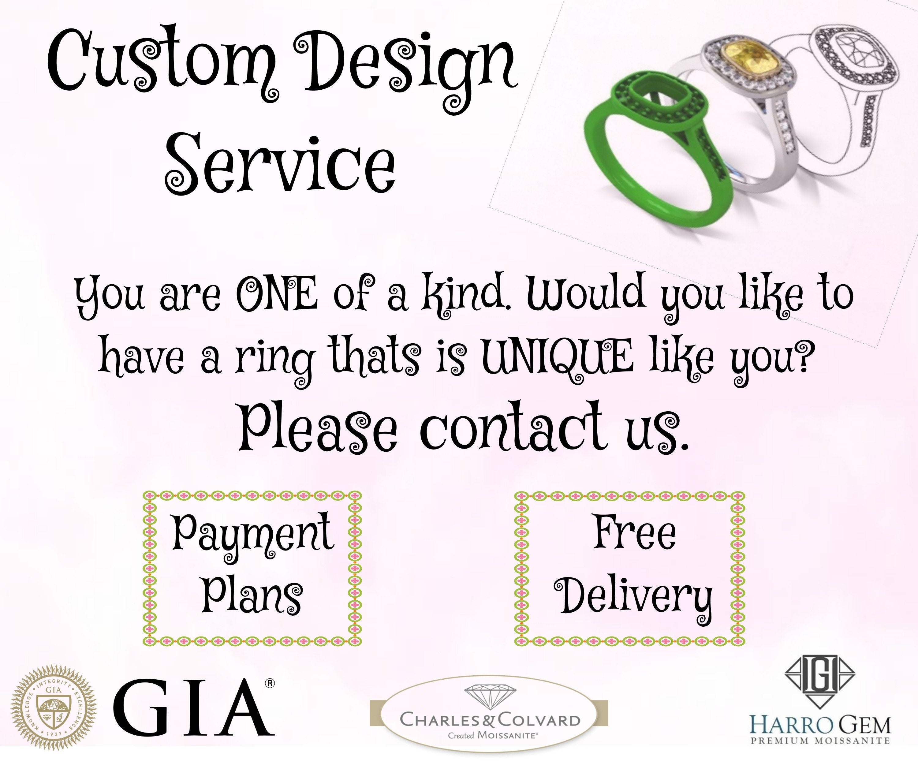 Vintage round Diamond Engagement Ring Unique Promise Ring White Gold Engagement Women Wedding Anniversary Gift.
