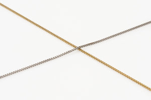 Dainty 10K Solid Gold Box Chain Bracelet - Perfect for Stacking & Everyday Wear.