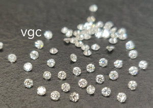 Natural White Diamond Ij Color Brilliant Cut 2Mm round - I-J White Color Diamond