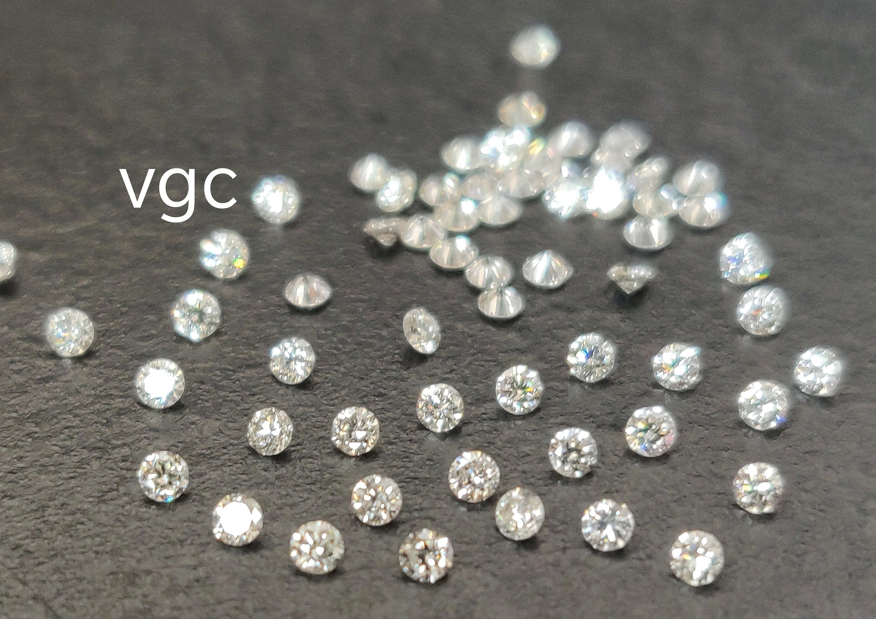 Natural White Diamond Ij Color Brilliant Cut 2Mm round - I-J White Color Diamond