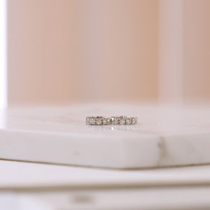 Lab Grown Chunky Diamond Huggie Earring, Wide Diamond Huggie Hoop Earring, 14K Gold Lab Diamond Hoop, Diamond Huggie Earring, Single or Pair