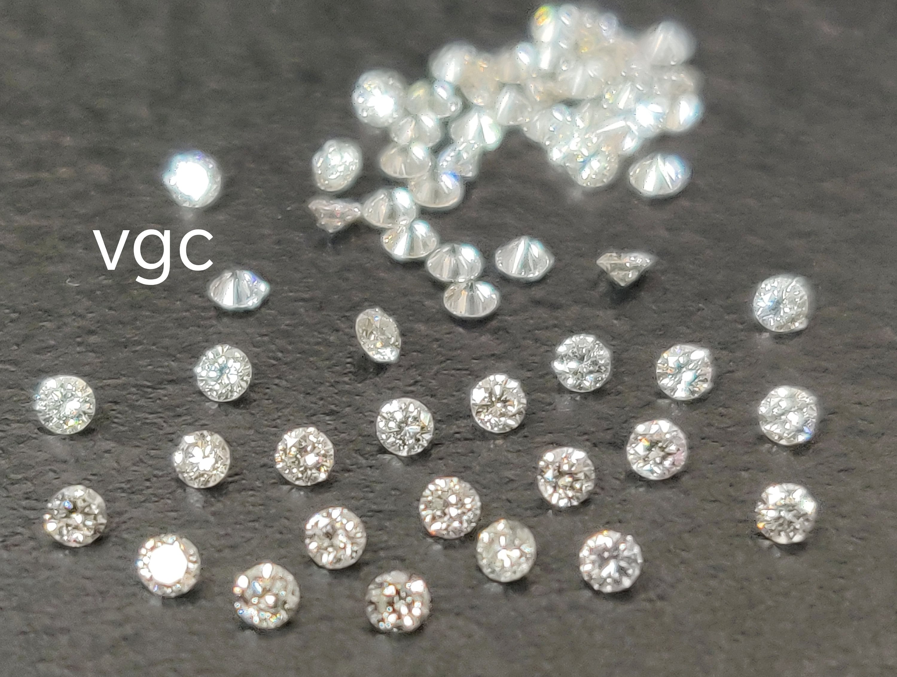 Natural White Diamond Ij Color Brilliant Cut 2Mm round - I-J White Color Diamond