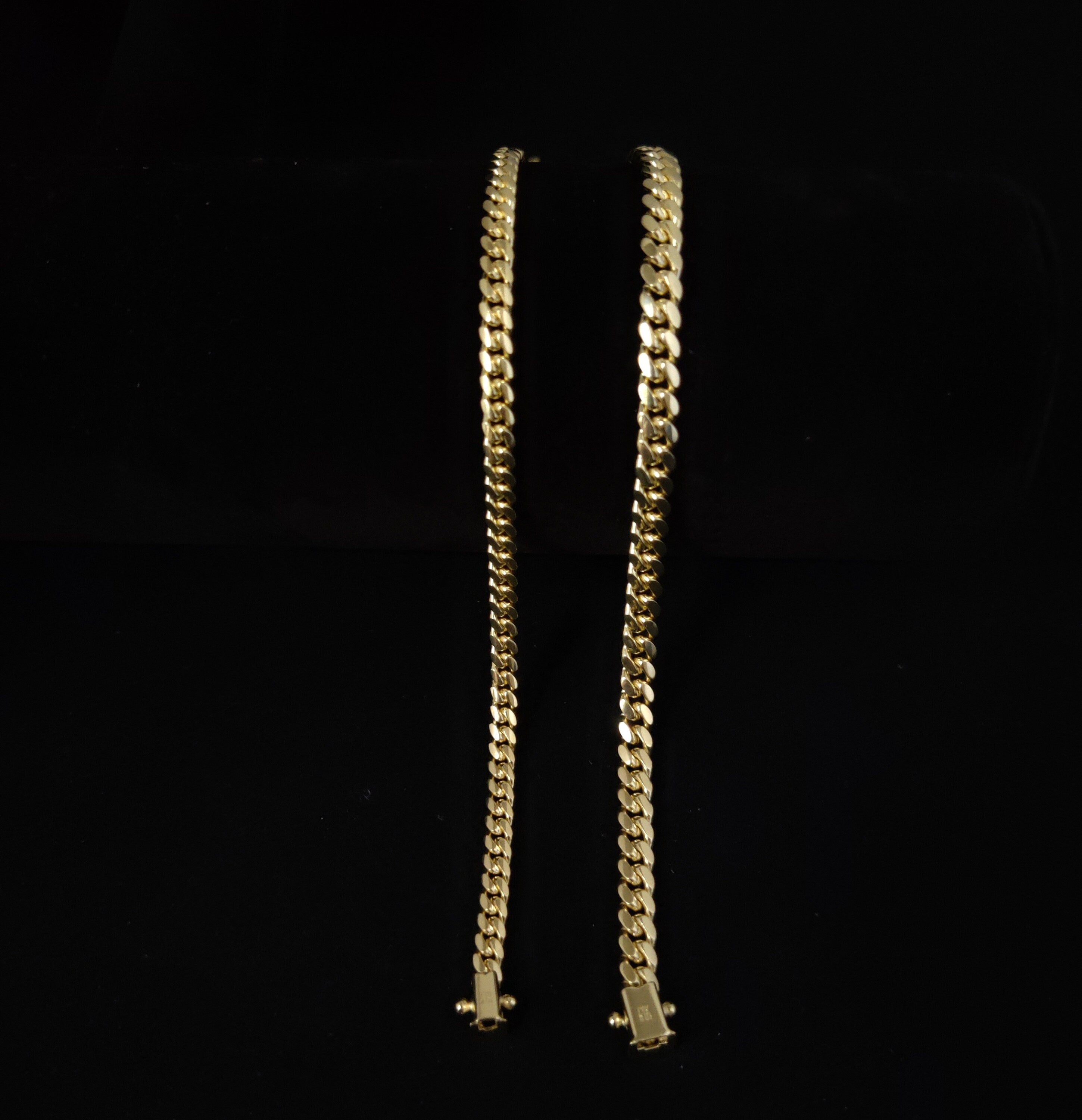 10K Real SOLID Gold Miami Cuban Chain Bracelet, Real Solid Gold Miami Cuban Bracelet, SOLID 10K Gold Bracelet, 10K Gold Miami Cuban Bracelet