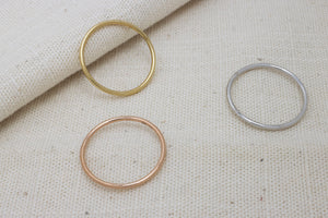 10K Gold Stacker Ring/ Stacking Rings / Dainty Rings / Layering Rings / Stackable Rings / Thin Gold Bands / Thin Band / Delicate Minimalist