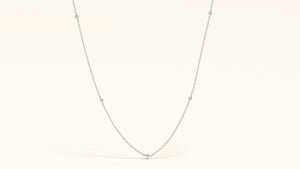 Dainty 14K Gold Diamond Solitaire Necklace – Minimalist Fine Jewelry for Women.