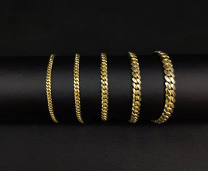 10K Real SOLID Gold Miami Cuban Chain Bracelet, Real Solid Gold Miami Cuban Bracelet, SOLID 10K Gold Bracelet, 10K Gold Miami Cuban Bracelet