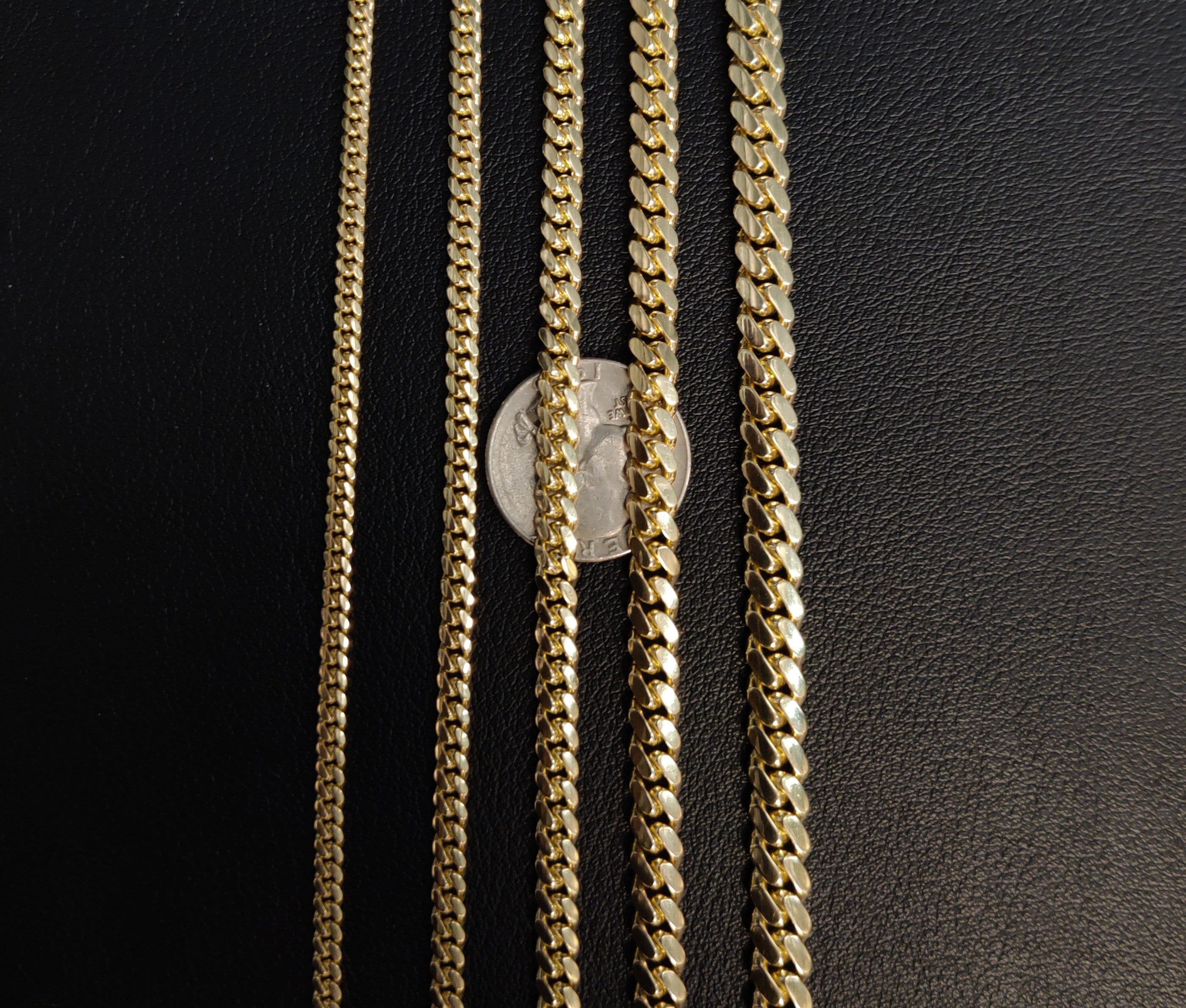 10K Real SOLID Gold Miami Cuban Chain Bracelet, Real Solid Gold Miami Cuban Bracelet, SOLID 10K Gold Bracelet, 10K Gold Miami Cuban Bracelet