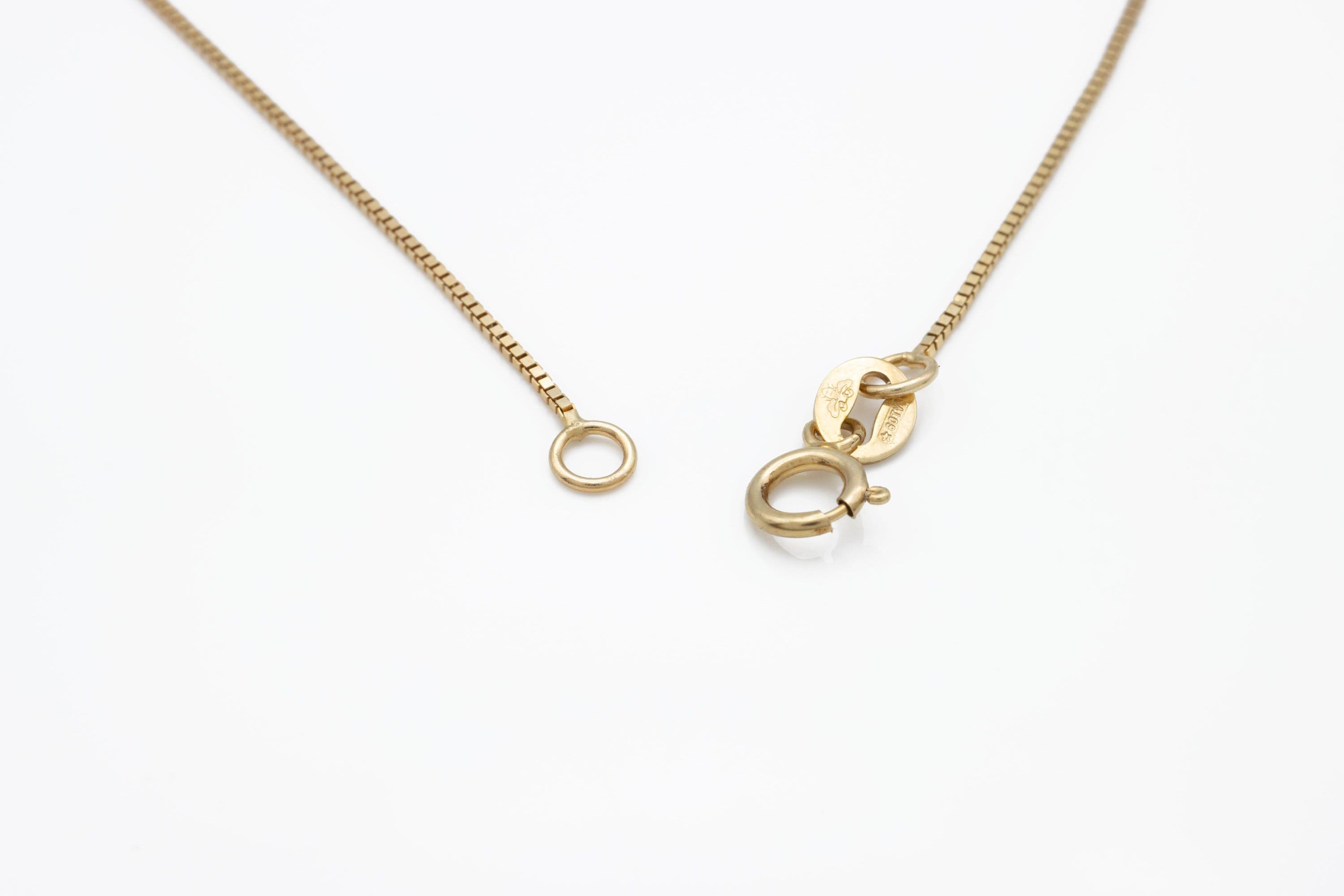 Dainty 10K Solid Gold Box Chain Bracelet - Perfect for Stacking & Everyday Wear.