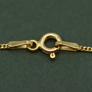 Beaded Gold Plated Anklet, Fine Curb Chain Anklet, Layered Anklet, Beach Jewelry, Gift for Her