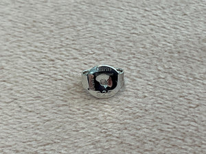 2.0 Carat Lab Created Diamond Stud Earrings: Sterling Silver Platinum Overlay